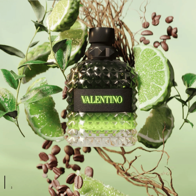 Valentino Uomo Born In Roma Green Stravaganza được là một hương thơm fougère amber đầy mê hoặc, quyến rũ 